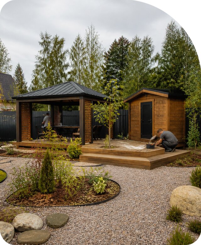 Изготовление садовых построек в Вязьме цена от 77115 р. | РадиДОМА-Взь
